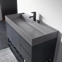Washbasin Combination Bathroom Cabinets Light Luxury Modern Intelligent Mirror Bathroom Cabinets Home Storage Furniture Kast JTB 4