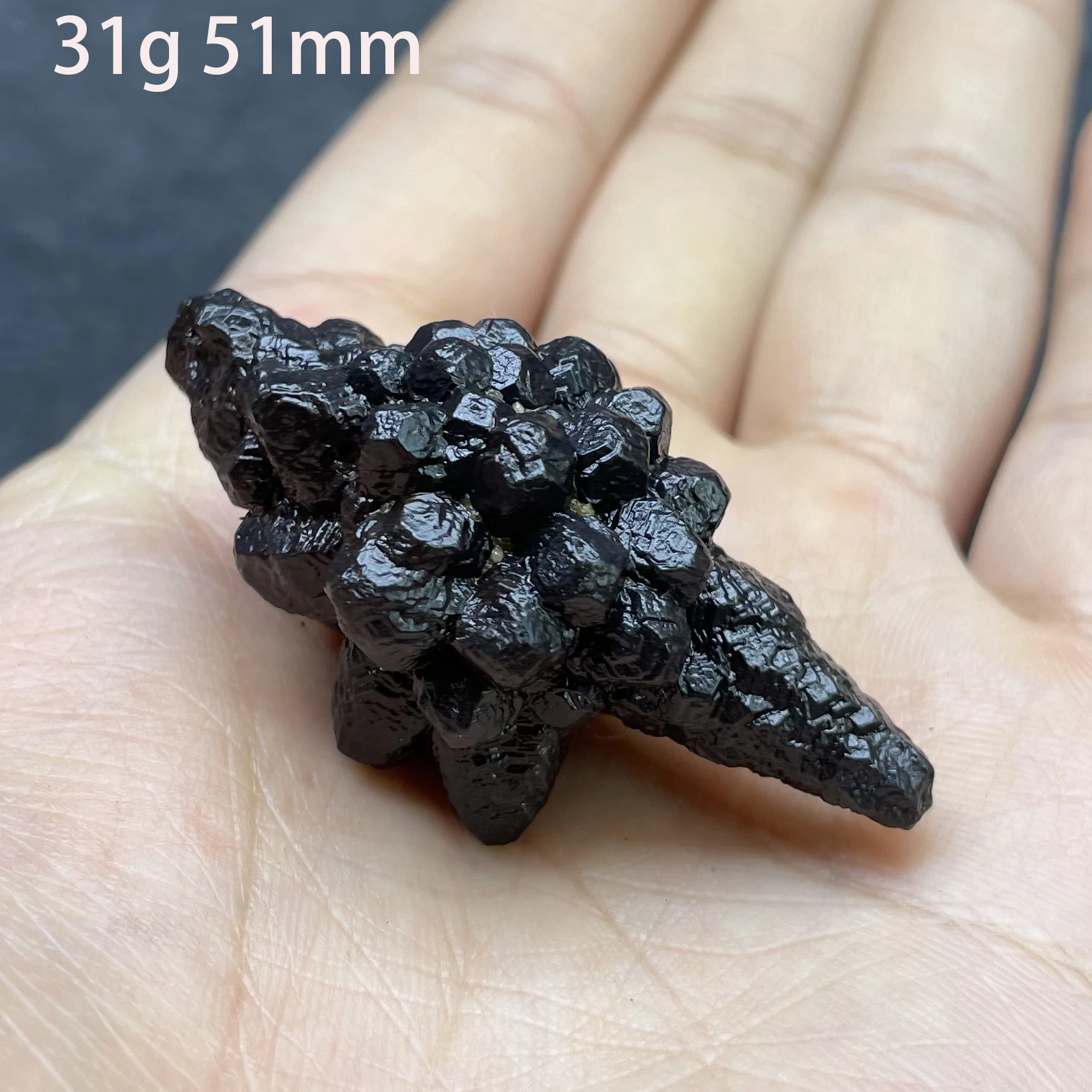 Natural Black Diamond irregular Prophecy Rock Carbonado Crystal Quartz Points Mineral Ore Healing Stone Home Decor 3