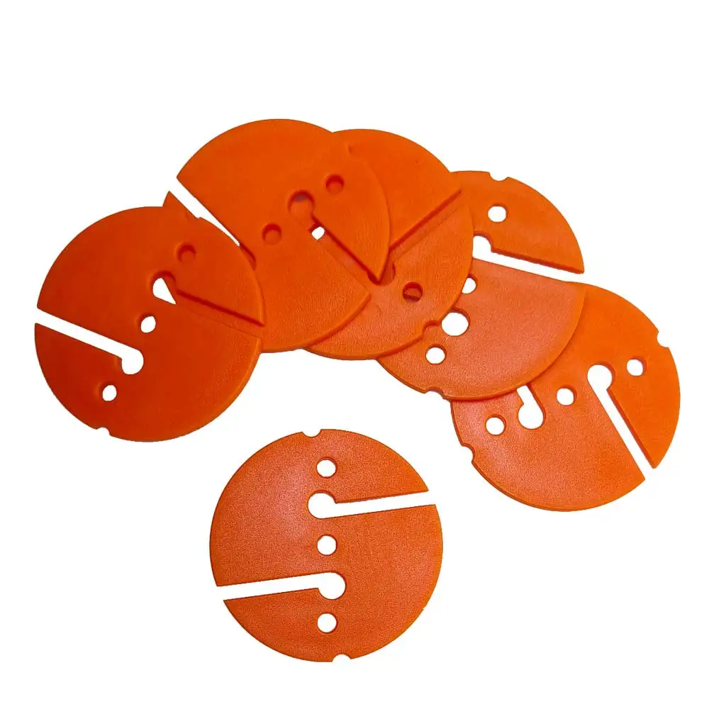 Round Circle Dive Line Arrow Marker for Scuba Cave Wreck Technical Diving Safety Rope Line Marker PVC 4