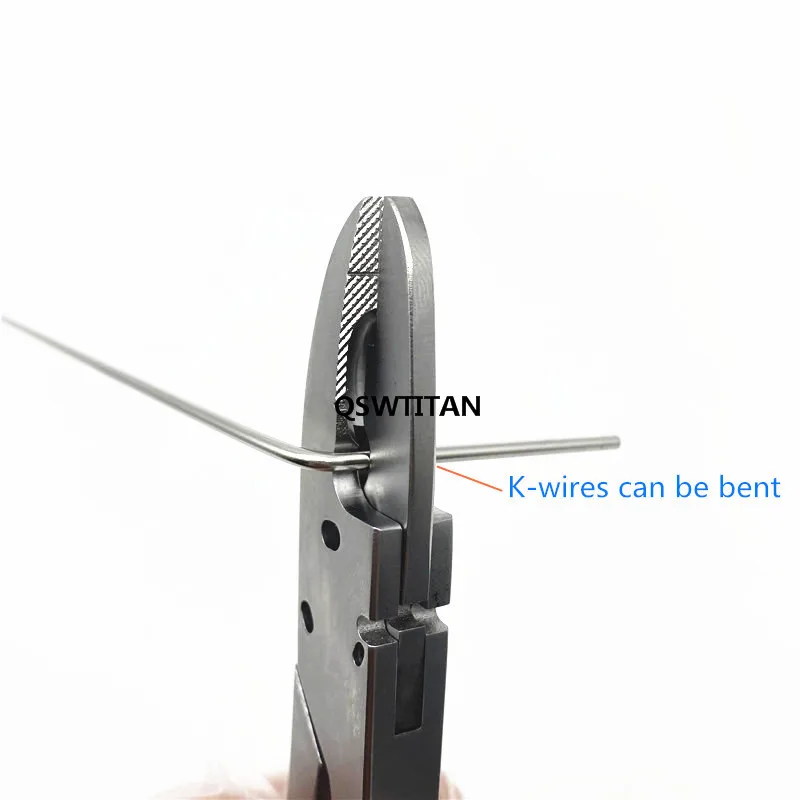 Veterinary Surgical Instruments Orthopedic Instruments Orthodontic Tools Set Orthopedic Wire Cutter Bending Forceps for Multifunctional Kirschner Wire Bone Scissors Veterinary Orthopedic Bending Pliers