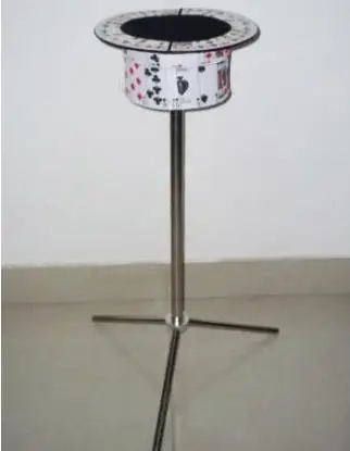 

Collapsible Card Top Hat Stand - Side Table, Magic trick,illusions,magic table,close up,comdy,props,Magia Toy,Joke,Classic Magie