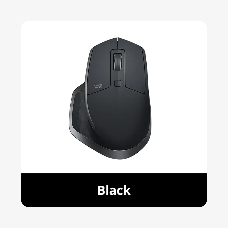 Ratón inalámbrico Logitech MX Master 2S BLE, 4000 DPI, conectividad de modo dual, diseño ergonómico, batería de larga duración, uso en oficina