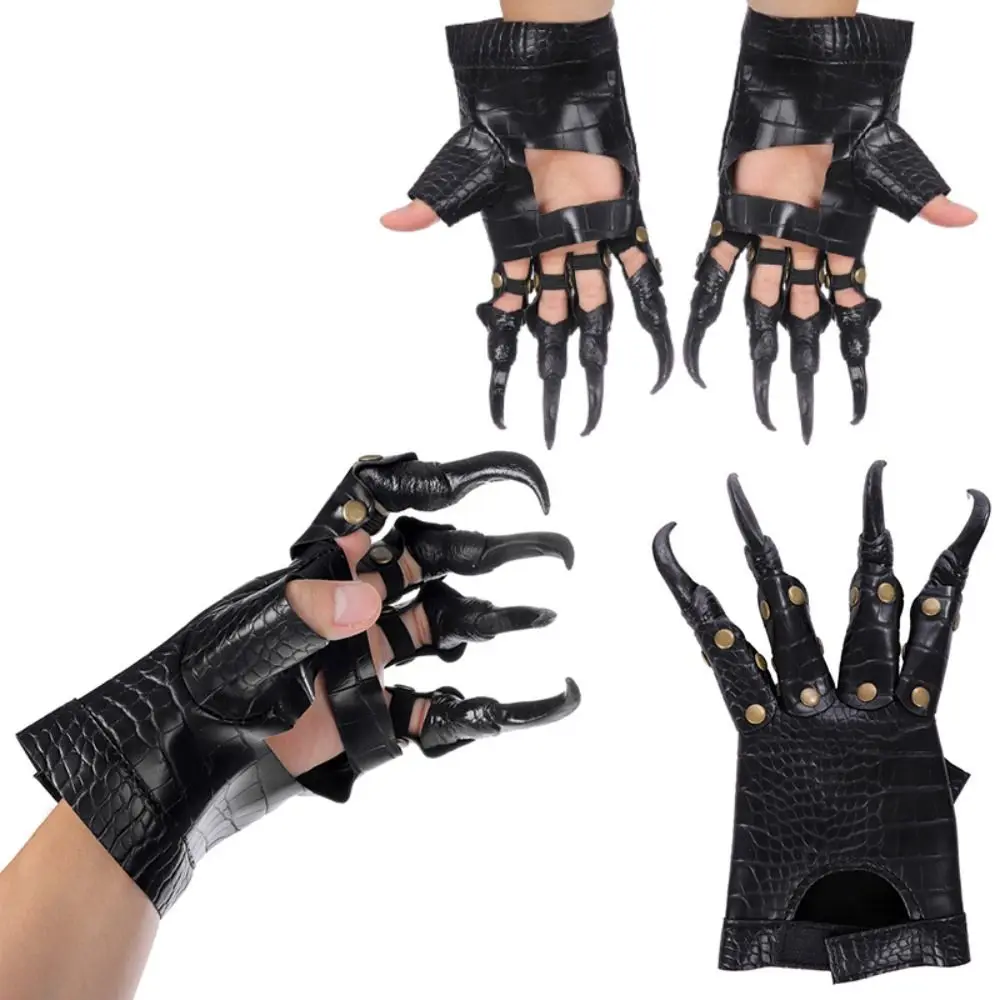 

Halloween Dragon Claws Gloves Anime Cosplay Carnival Party Props Horror Gloves Rave Accessories Nightclub Dress Up Wear