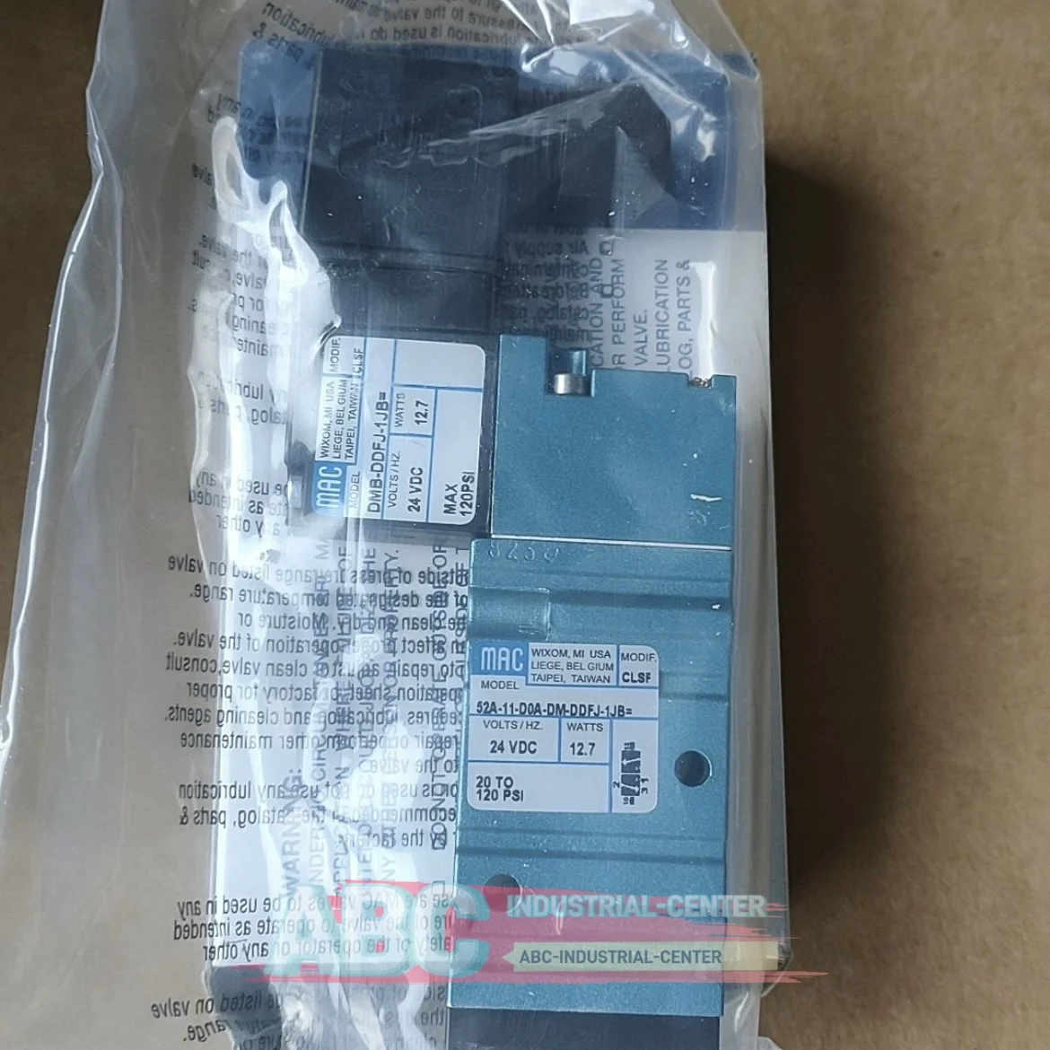 52A-31-D0B-DM-DDAJ-1KA 52A-31-D0B-DM-DDAJ-1KJ 100% 새로운 전자 자기 밸브