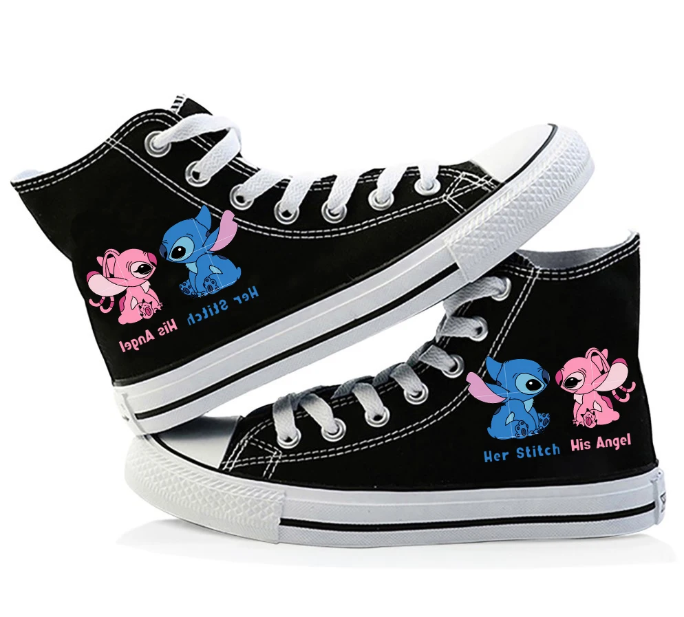 HOT Canvas Shoes Lilo And Stitch Sneakers Lilo Stitch Canvas