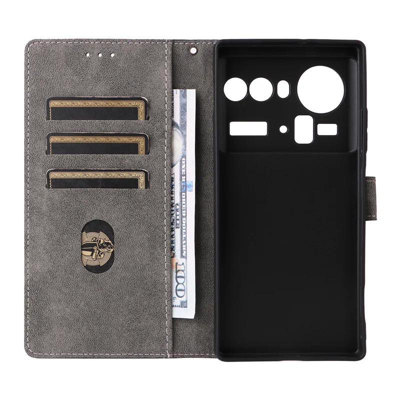 Premium Flip Protective Leather Phone Case with Magnetic Closure
