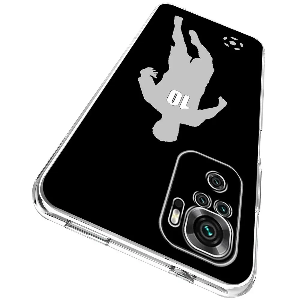 Football Player Soccer Art Soft Clear Phone Case