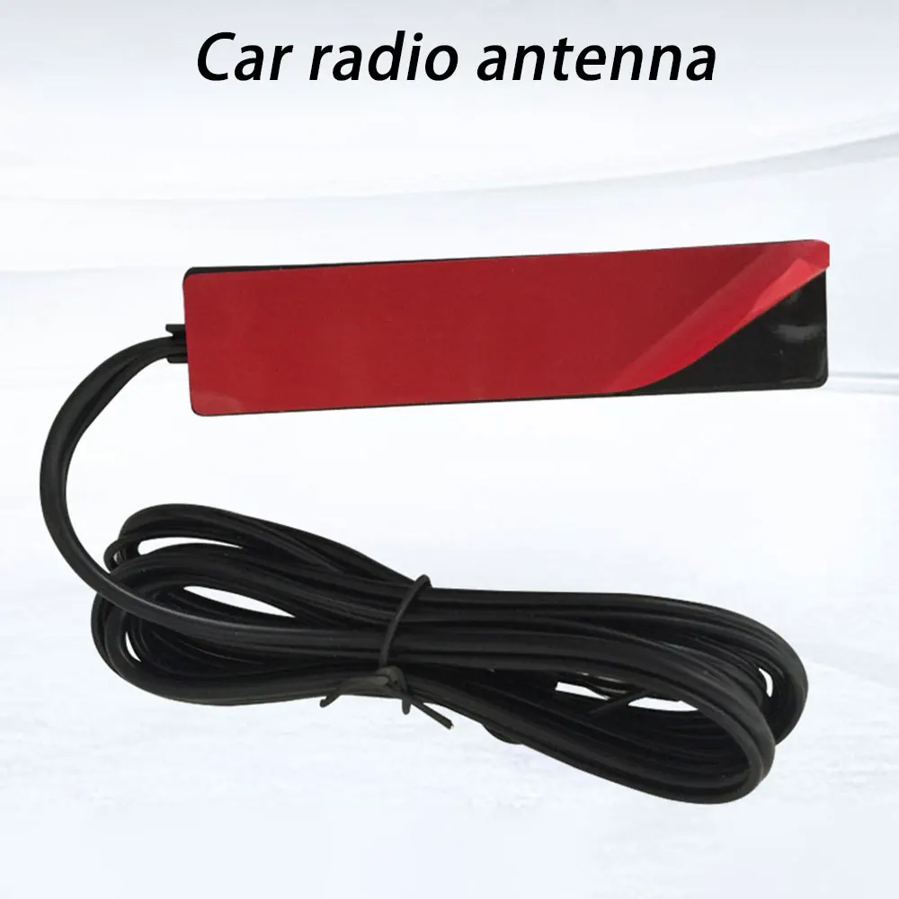 Car Hidden Antenna Aerial FM Radio Amplified Super Slim Hidden Mount On Glass Screen Roof Waterproof car radio antenna radio antenna amplifier