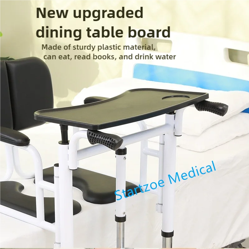 Easy to Use Big Weight Capacity Hydraulic Transfer Wheelchair for Adults Elderly Senior Living Bed to Toilet Transfer Chair 5