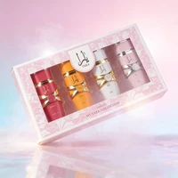 Coffret cadeau de parfum pour femme 4×25ml, eau de parfum longue durée, collection florale, fruitée et gourmande avec des notes de vanille, musc, ambre et jasmin 3