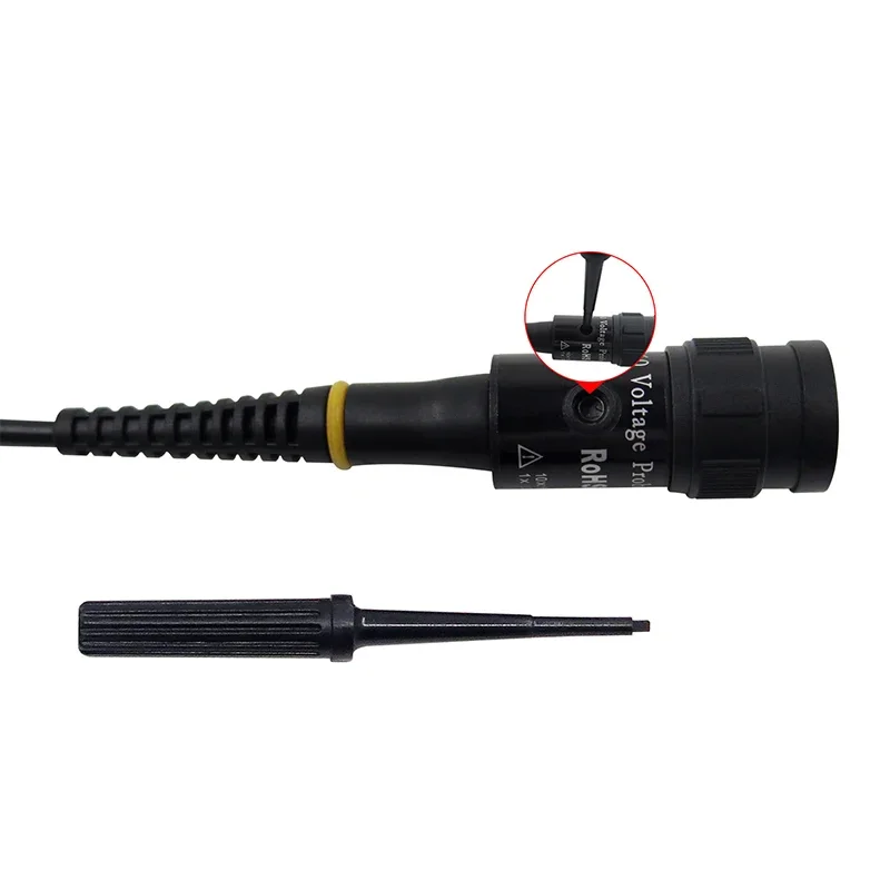 60MHz Oscilloscope Probe Kit 1X 10X Mayitr High-Accuracy Oscilloscope Multimeter Tester Leads Accessories for ZT703S oscilloscope probe
