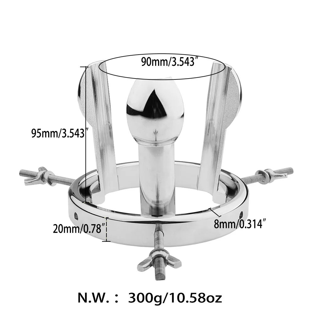 Stainless Steel Vaginal Hollow Anus Plug Unisex Training G Spot Couple Anal Dildo Ass Expander anal plug dilator