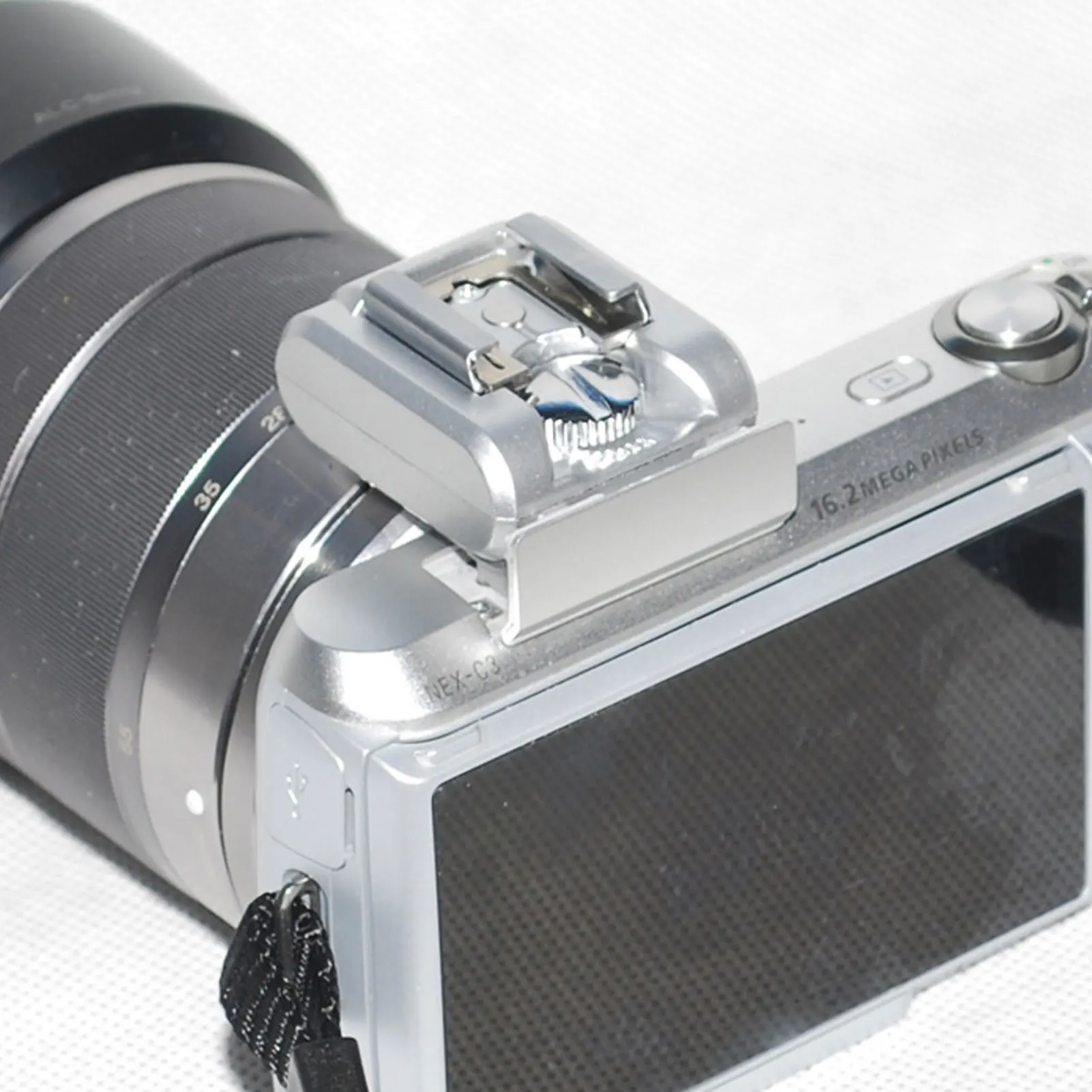 NEX-3 C3 F3 NEX-5 NEX 5N 5R 5C 5T 카메라 플래시 마운트 액세서리용 핫슈 어댑터 마운트