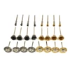 24Pcs Brass Brush Steel Wire Wheels Brushes Drill Rotary Tools Polishing Rotary Tools Metal Rust Removal Brush Set Hand Tools 4
