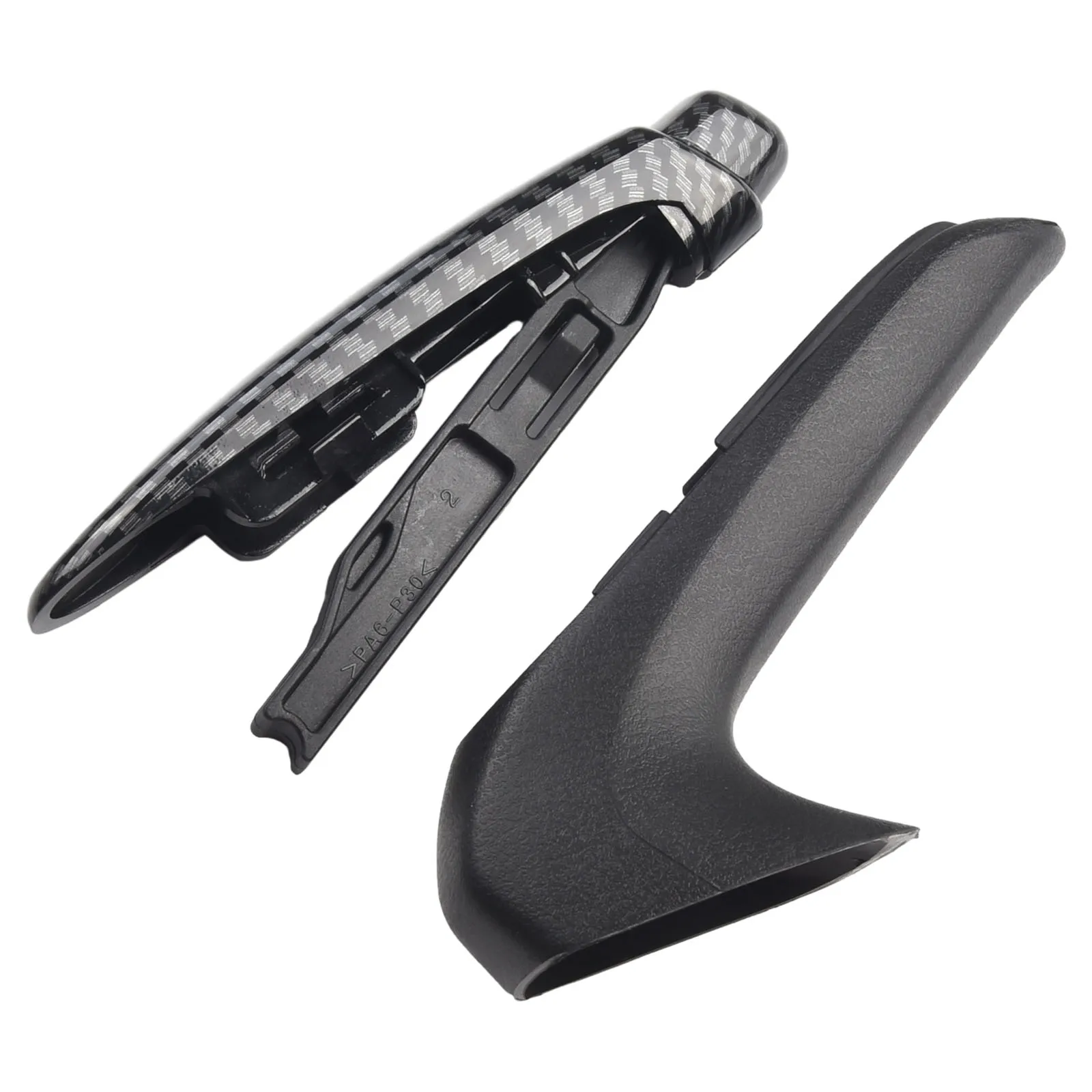 Car Front Hand Brake Trim Cover Fit For-Honda Civic Coupe Sedan 2006-2011 Carbon Fiber Car Accessories Handbrake Parts