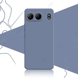 Premium Waterproof Soft Silicone Phone Case - Square Liquid Shield Design for OnePlus Nord 4 5G (Gray)