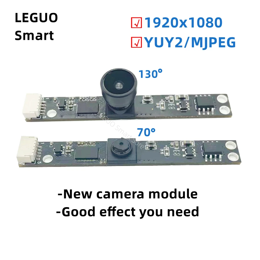 1920x1080p CMOS USB Notebook Camera Module 2MP 30fps Fisheye Wide Angle ...