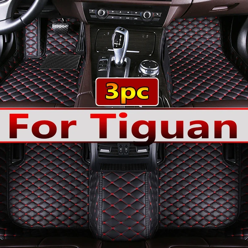 

Автомобильные коврики для Tiguan 2019 2018 2017, коврики, аксессуары для салона, водонепроницаемые автозапчасти, товары для Volkswagen VW