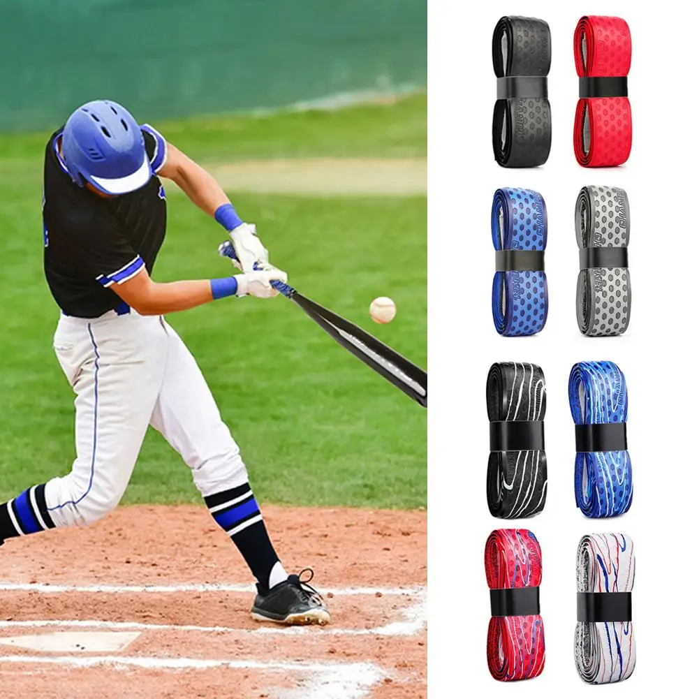 Bat Grip Tape For Baseball Absorbs Sweat Tennis Grip Racket Handle PU Anti-Skid Overgrip Sweatband Tape For Pickleb 1M Tennis Overgrip Sticky Overgrip Racket Grip Tape Racket Overgrip Tennis Racket Tape