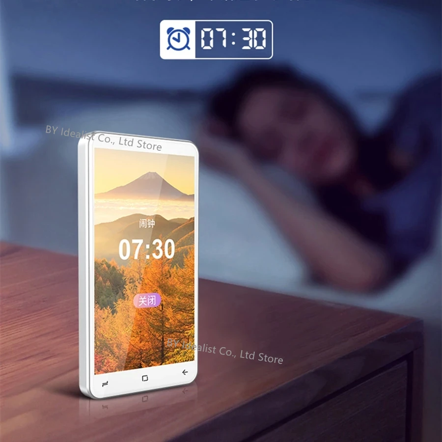 מצלמת mp4 שחקן bluetooth wifi 64 מסך מגע hifi קול מוסיקה מקליט וידאו mp3 נגן MP3 עם רמקול רדיו