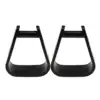 2Pcs High Strength Stirrups Heavy Duty Kids Stirrups for Saddle Supplies 2