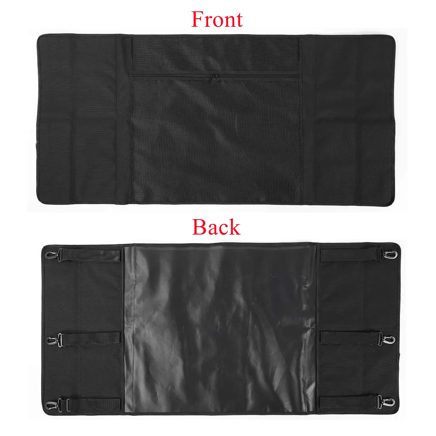 Car Rear Trunk Curtain Cover Storage Bag Net Organizer for Suzuki Jimny JB64 JB74 2019-2024 Stowing Tidying Interior Accessories