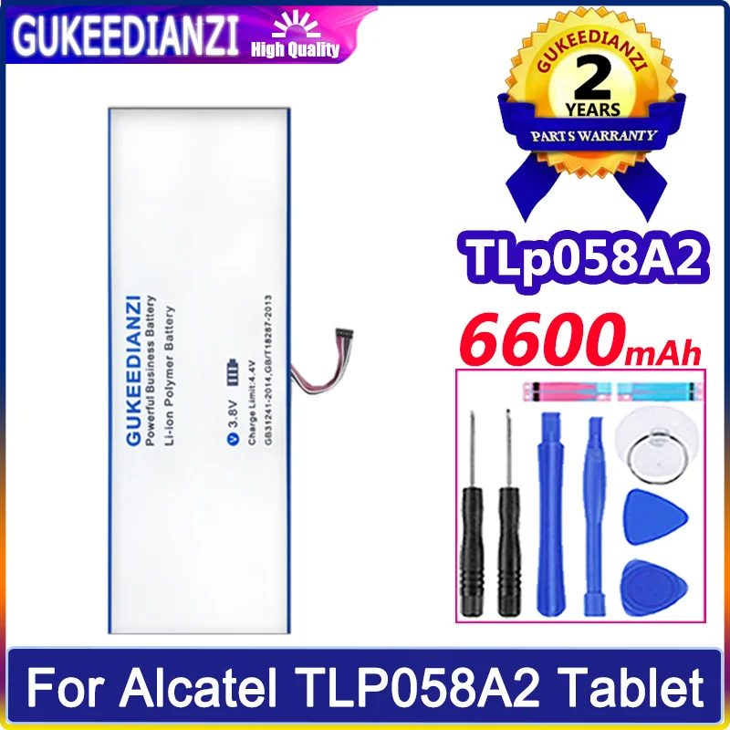 

GUKEEDIANZI Battery 6600mAh For Alcatel TLP058A2 Batteries