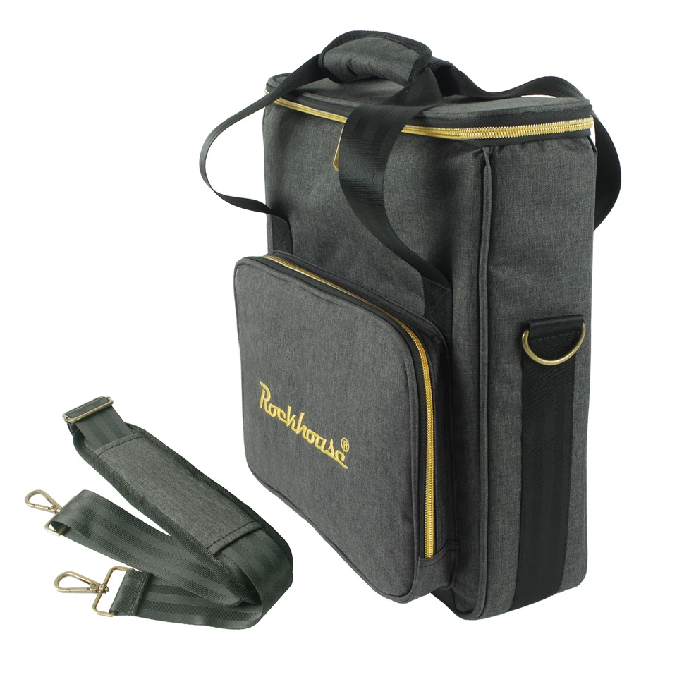 Portable Vinyl Records Storage Bag with Padded Protection