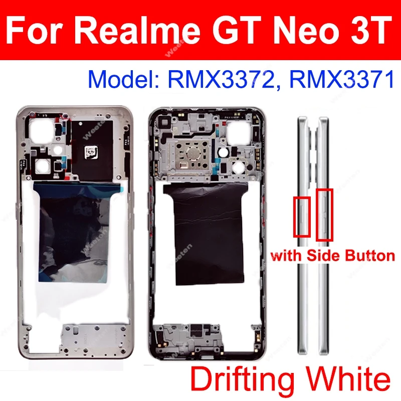 Middle Housing For Realme GT2 GT NEO 2 Neo 3T Middle Frame