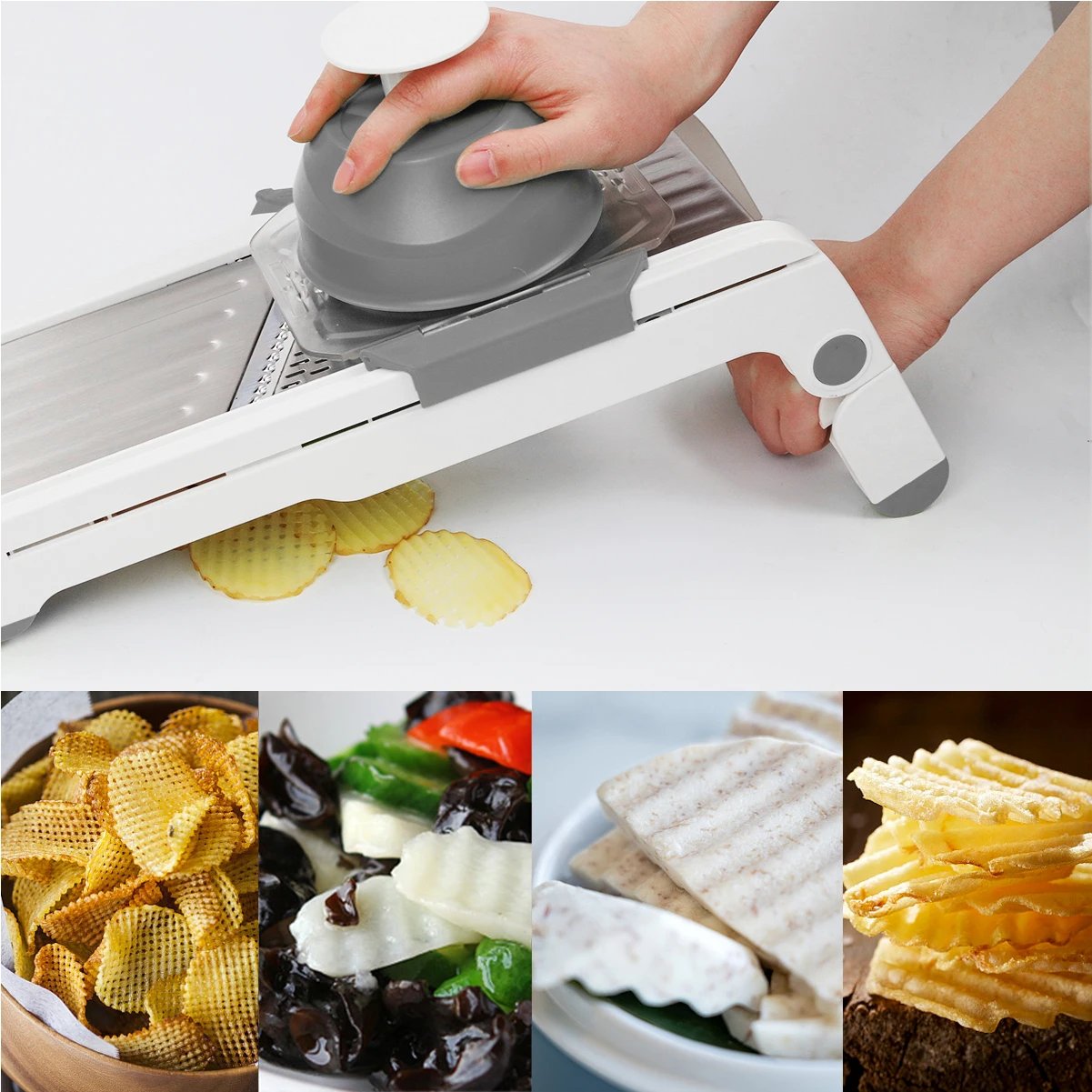 Multifunctional Vegetable Cutter Manual Cucumber Shredders Slicer Fruit Carrot Potato Grater Onion Chopper for Kitchen Tool