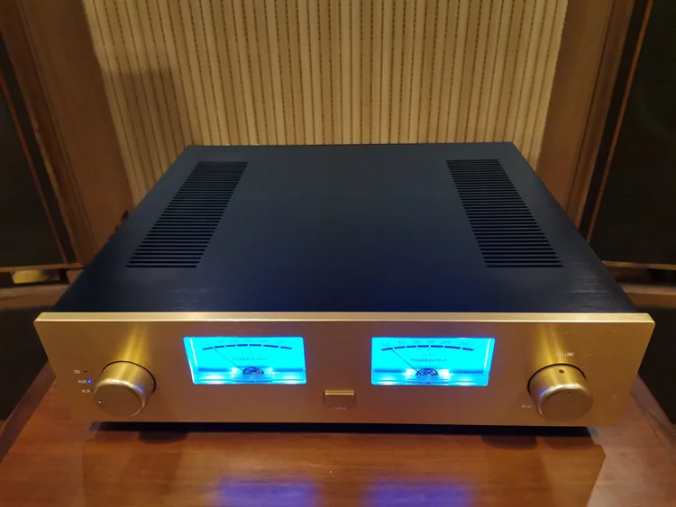 

Новейший Hetian Shigeru ламповый передний сценический ламповый усилитель передний сценический J ECC83S * 2/ECC82*2 RCA XLR сбалансированный вход и выход