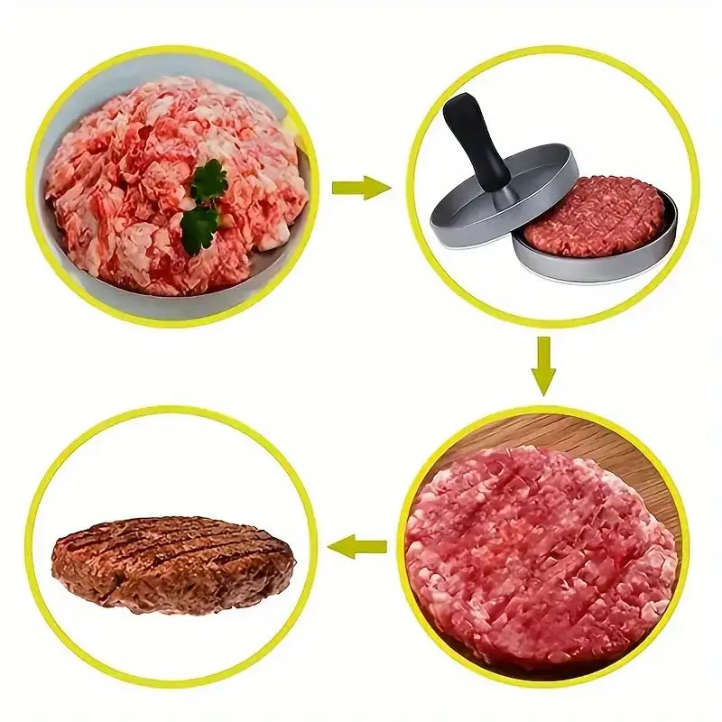 Hamburger Press Multi-function Patty Manual Non-stick Pan Press