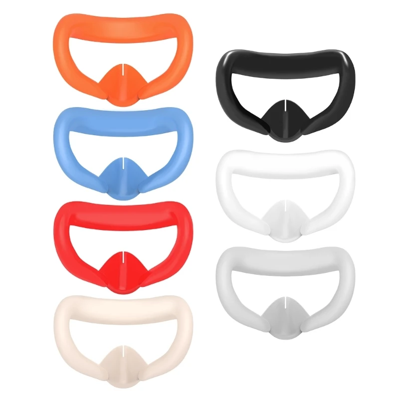 

Comfortable Silicone VR Face Cover Eye Mask Replacement for Virtual Reality Gaming Enjoy an Immersive Experience Drop Shipping