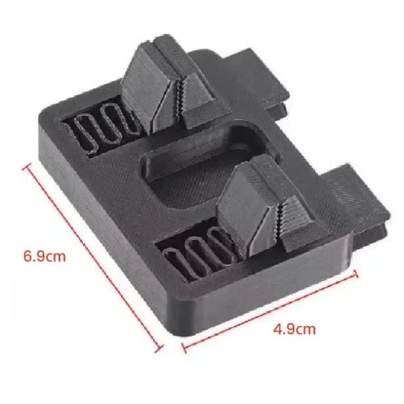 Soldering Tool Soldering Wire Holder ABS Electric Wire Welding Fixture High Temperature Resistance 3D Soldering Wire Holder Strong Magnetic Bracket Welding Clamp