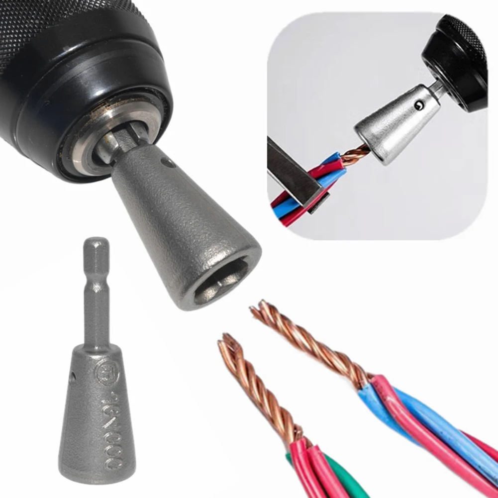 1PC Wire Twisting Tools Quickly Twister Electrician Artifact for Power Drill Drivers Twisted Connector Cable Device Multi-tool