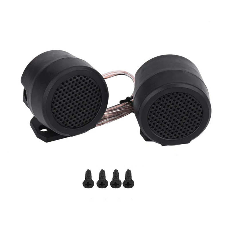 2X Dome Tweeter Bobina Altoparlante Super Power Suono Forte E Chiaro Avvisatore Acustico 500W F19A