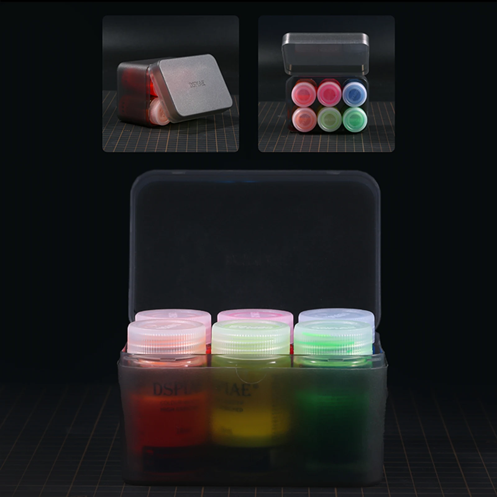 DSPIAE BOX-4 BOX5 BOX-8 Storage Box FOR military model making tool assembly Hobby DIY organizer case 6