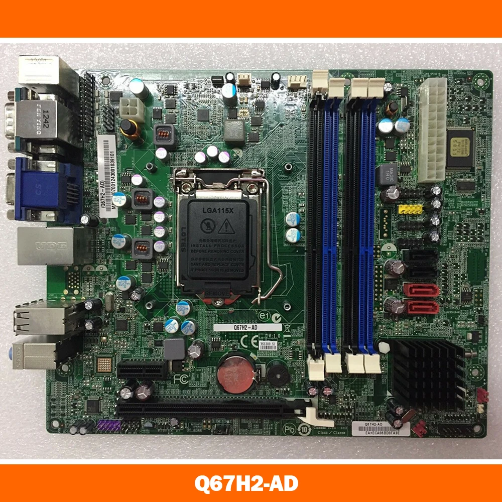 

Desktop Mainboard For ACER Q67H2-AD Q67 1155 Motherboard Fully Tested