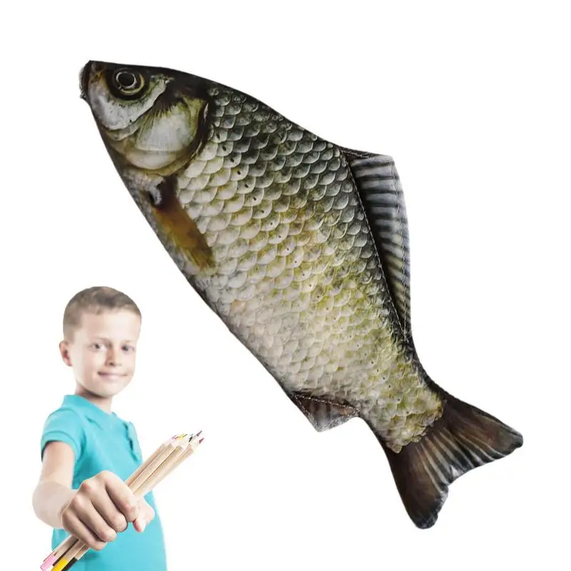 

Милый симулятор распятия для карпа, Женский вместительный органайзер для хранения, сумки, школьные принадлежности, канцелярские принадлежности