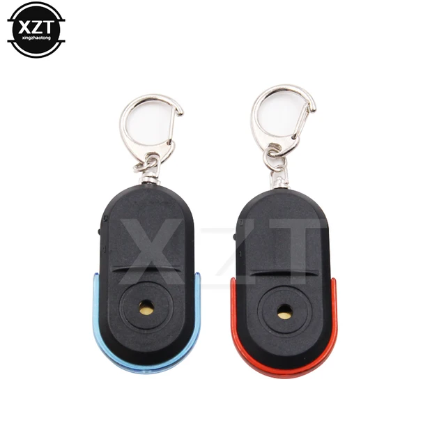 Car Smart Anti-Lost Alarm Wallet Phone Key Finder Locator Keychain Whistle Sound With LED Light Mini Anti Lost Key Finder Sensor 3