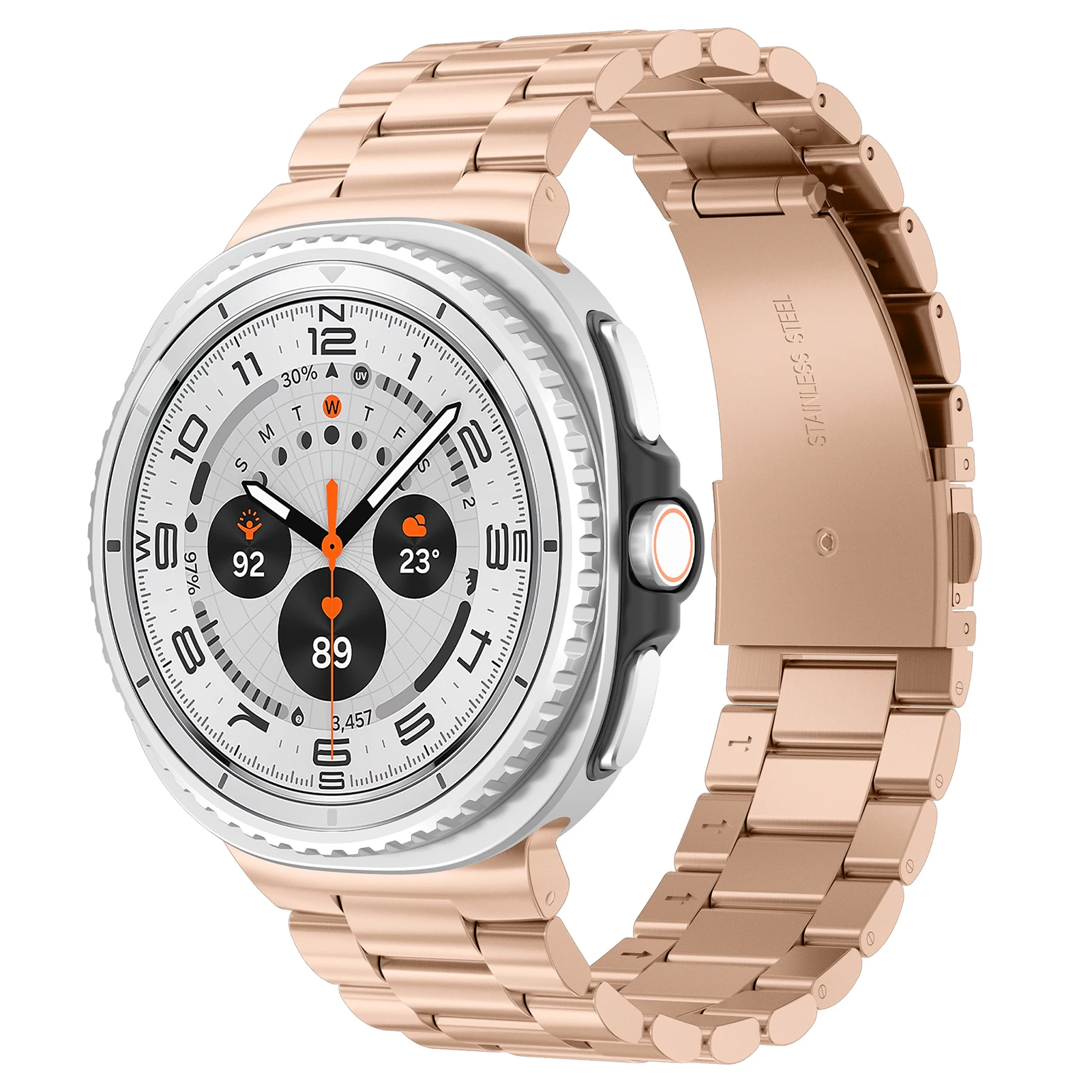 Luxury Stainless Steel Bracelet for Galaxy Watch - Premium Bands & Accessories