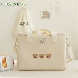 Bolso blanco para mamá, bandolera multifuncional de un hombro, para mantener el calor, venta directa