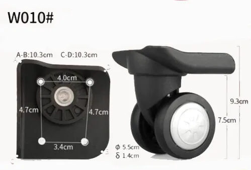 Luggage Bags Front Wheel Suitcase Rolling  Pulley Accessories  Maintenance Replacement W001-057