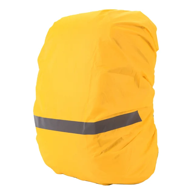 Waterproof Backpack Cover Solid Color Reflective Night Cycling Backpack Rain Cover Suitable for 18L-25L Small Backpack 4