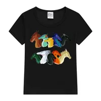 Wings of Fire POV Characters Kids T-Shirt Dragon Kids Boys Clothes White Short Sleev T-shirts Summer Children Clothing Baby Tops 2