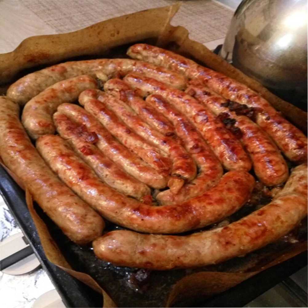 90pc Casings for Sausage Salami Each Length:30cm Wide:4cm Meat Poultry Tools Sausage Packaging Tools Inedible Casings