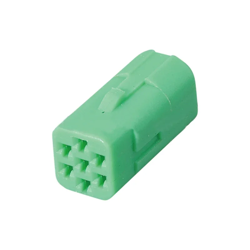 2/5/100Set 7Pin Tyco/Amp Mini Mlc Femmina Elettronica Impermeabile Verde Connettore Automatico 2822343-1