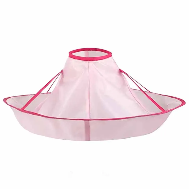 Kids Haircut Cape Foldable Hair Catch for Home Use Hairdressing Apron Reusable Barber Hair Cutting Cape Tools Baby Accessories