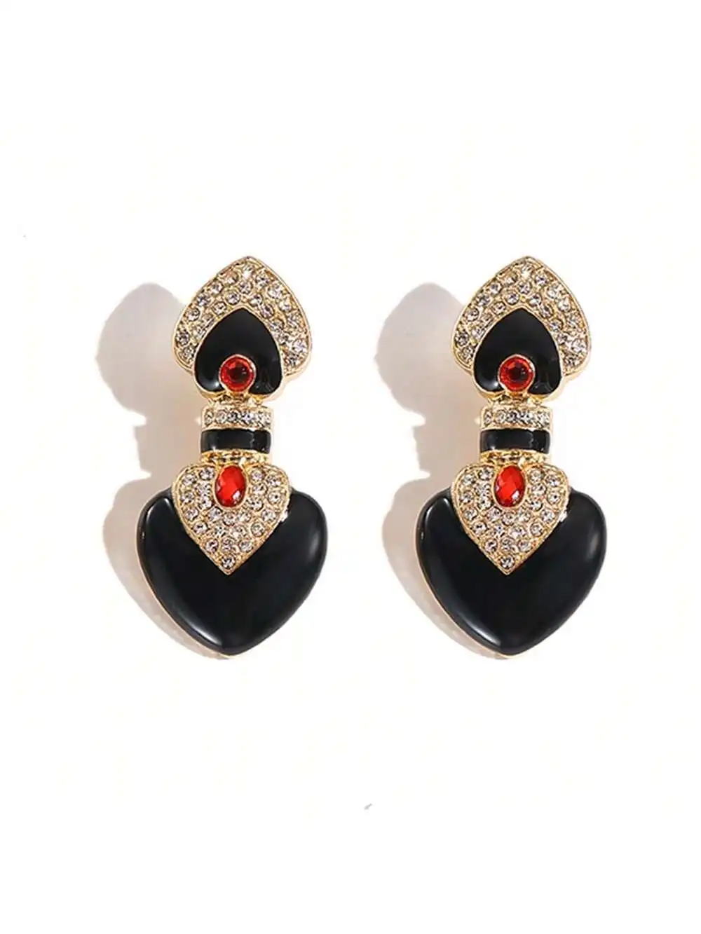 العروس مجوهرات الزفاف مجموعة أنيقة المينا حجر الرا...