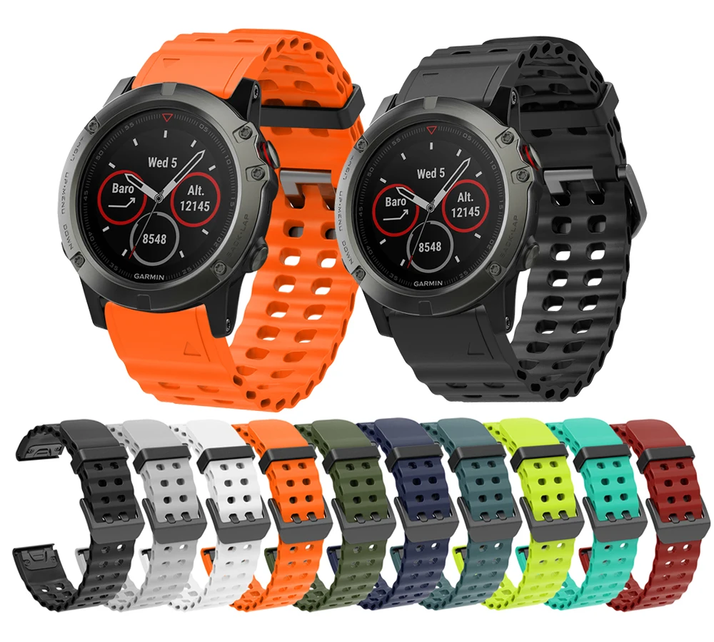 QuickFit Silicone Strap - Durable and Versatile Watchband Correa